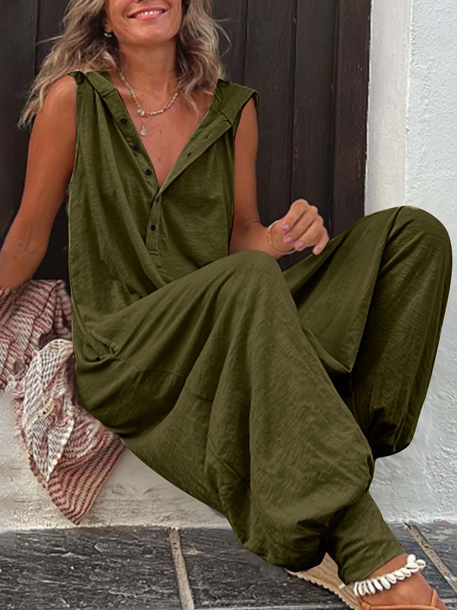 Hooded Jumpsuit