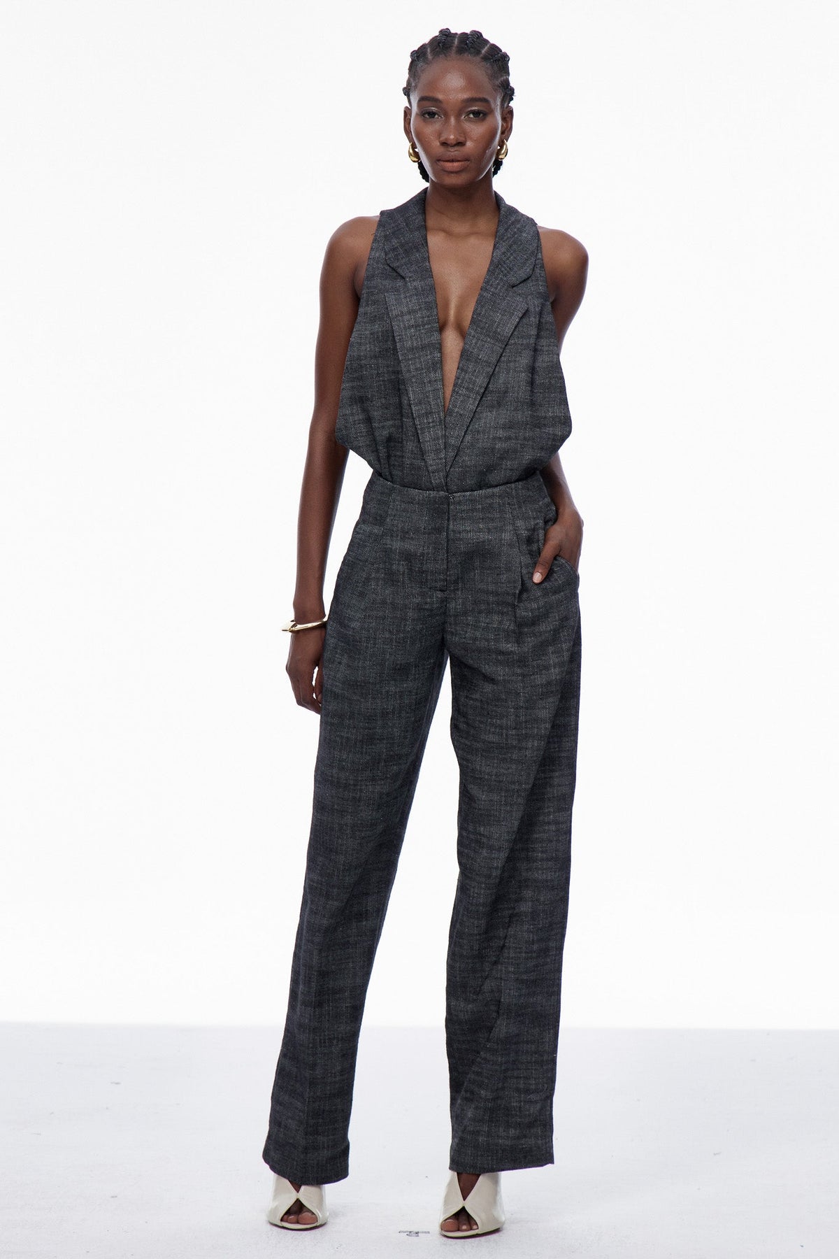 Carlos Plunge Top