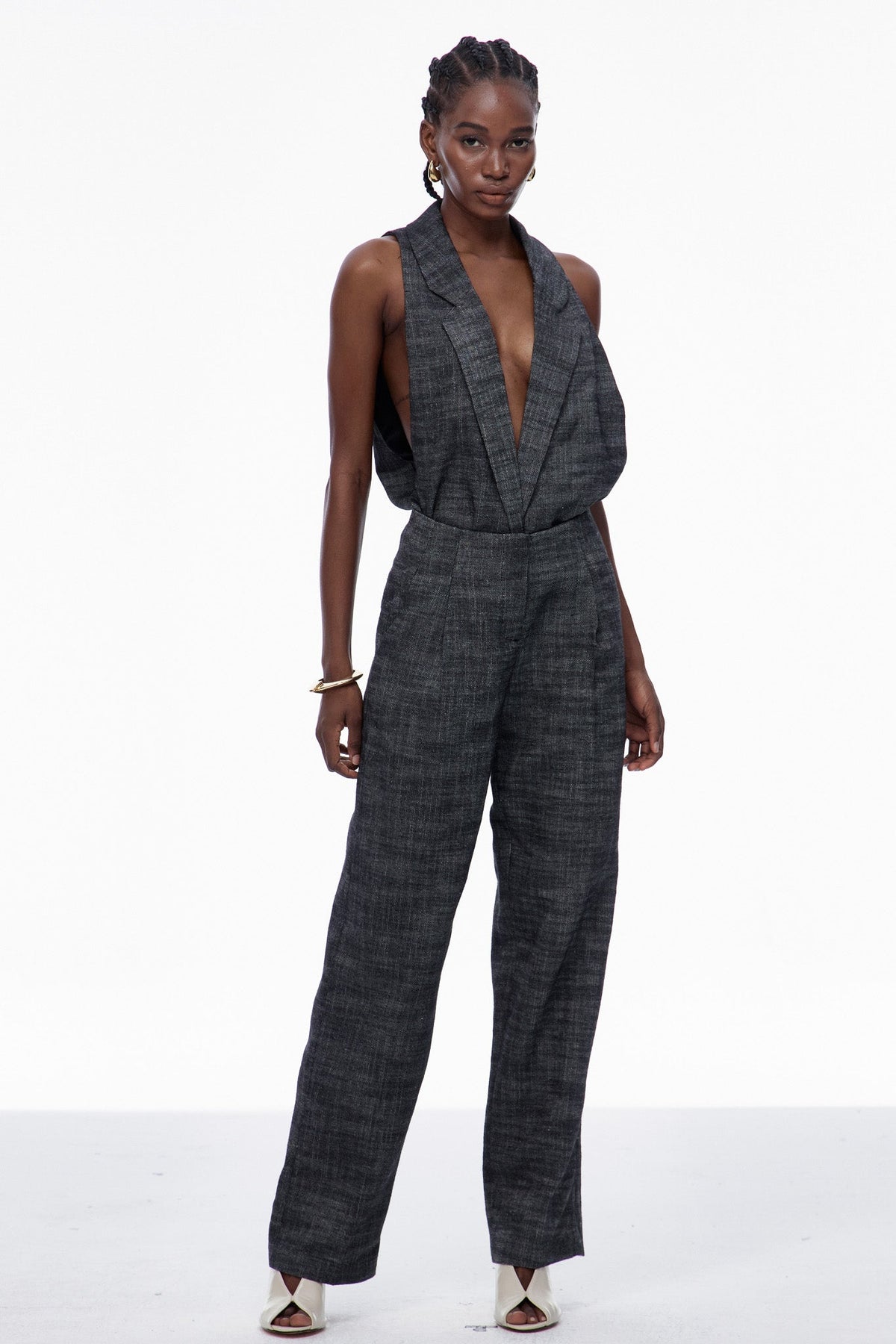 Carlos Plunge Top