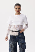 Elektra Two Piece Lace Bodysut