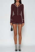 Fane Deconstruct Knit Playsuit